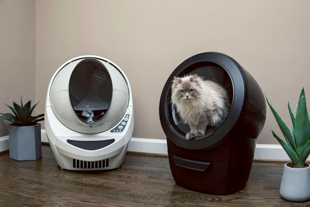 Cat litter robot