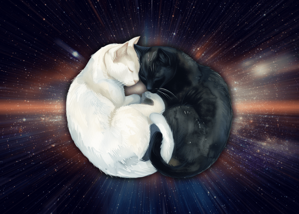 Universe and cats