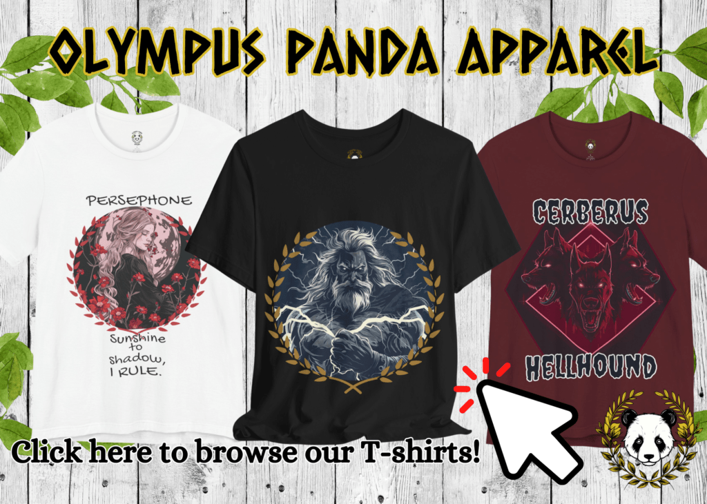 Olympus Panda Apparel T-shirts