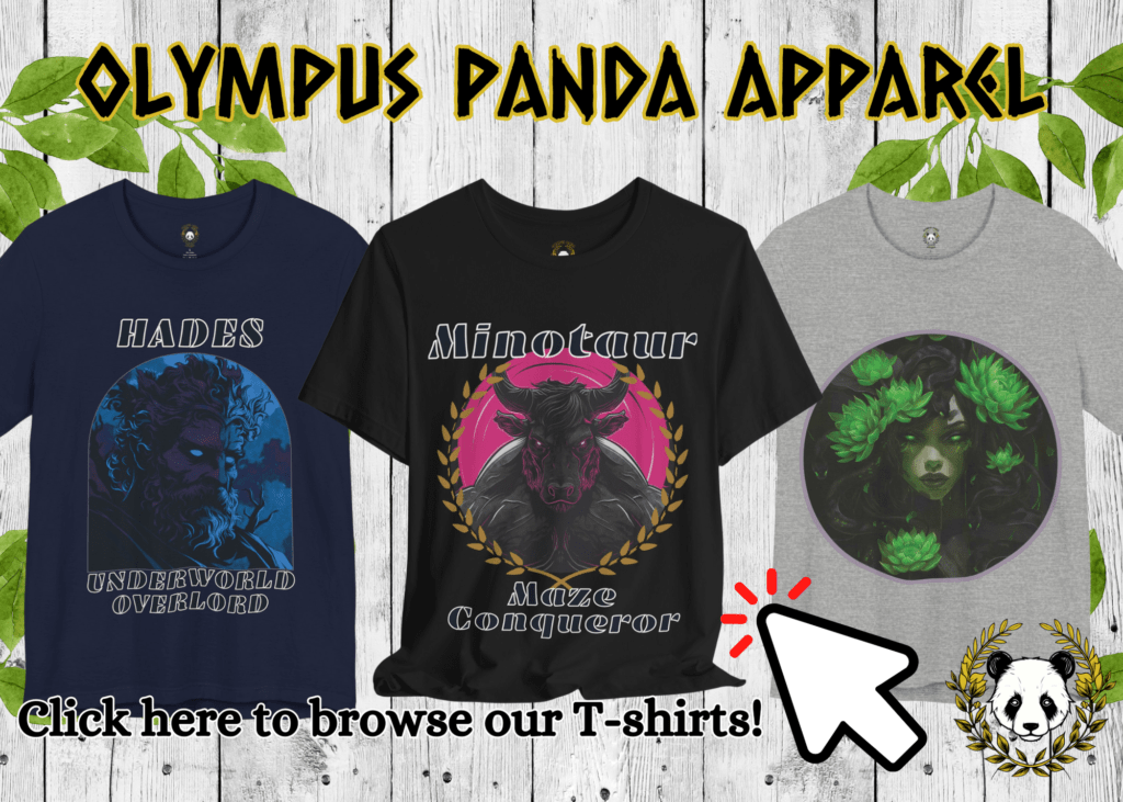 Olympus Panda Apparel T-shirts