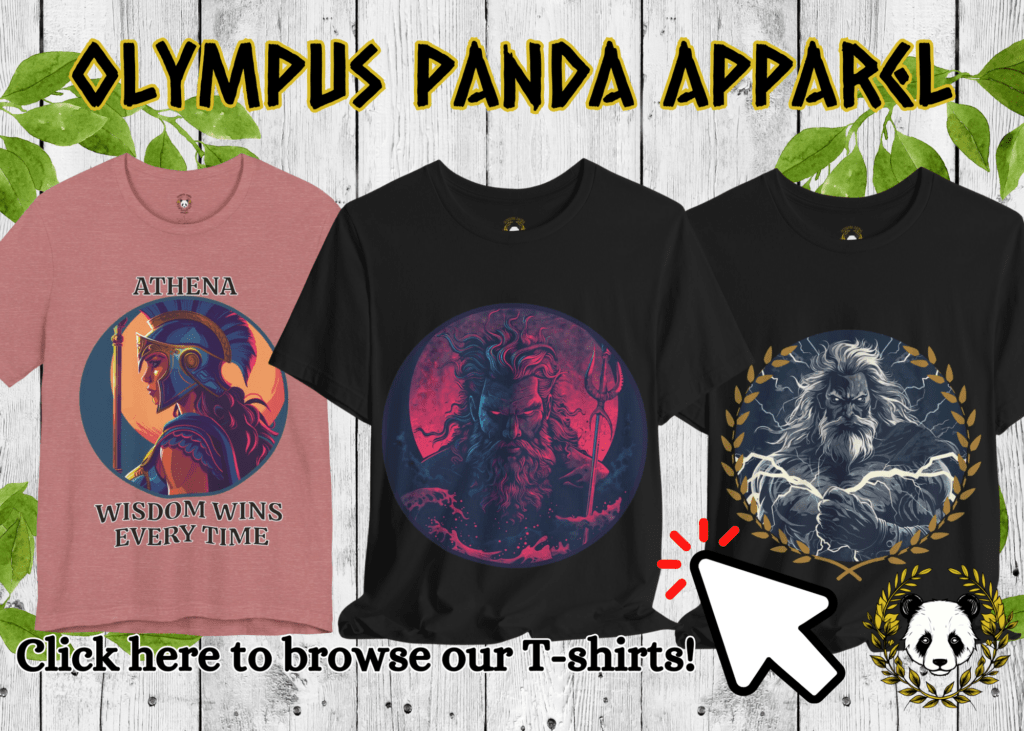 Olympus Panda Apparel T-shirts