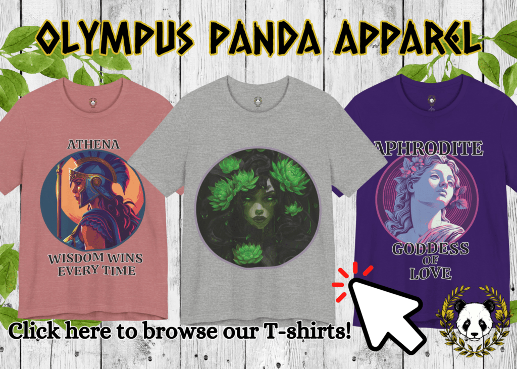 Olympus Panda Apparel T-shirts